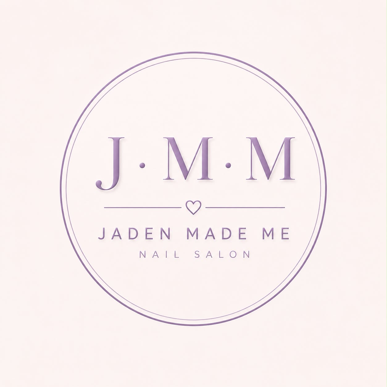 Jade's artistic nail studio workspace